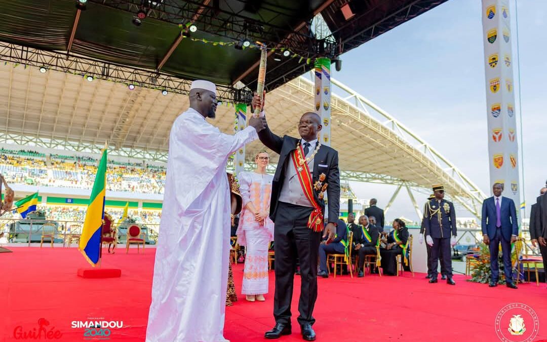 Investiture du nouveau président Gabonais : retour sur la participation du Général Mamadi Doumbouya – Infos-reelles.com