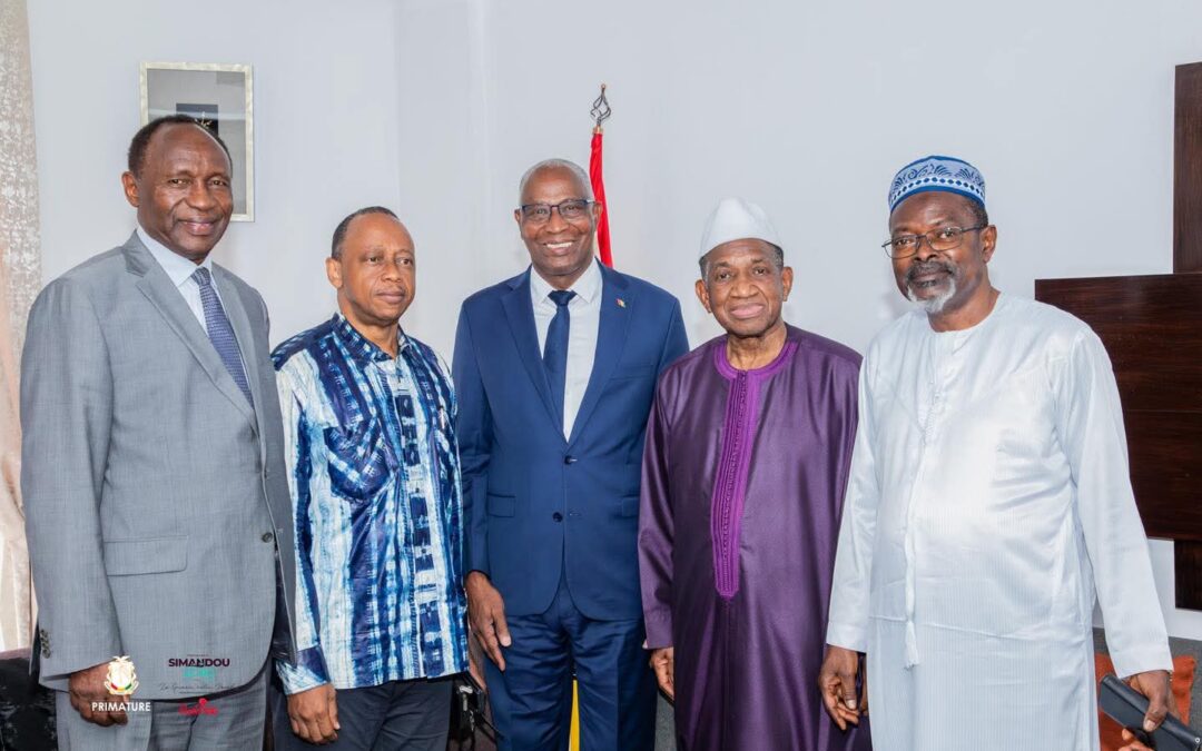 Guinée /Primature : plusieurs anciens premiers ministres reçus par Bah Oury – Infos-reelles.com