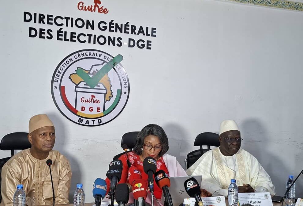 Élection du 28 Décembre en Guinée : la DGE présente les nouvelles innovations introduites dans le processus électoral – Infos-reelles.com