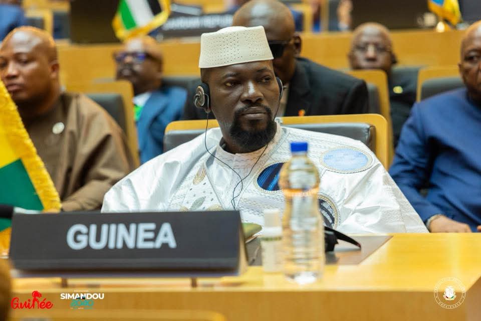 Addis-Abeba : Mamadi Doumbouya s&rsquo;exprime au sommet de l&rsquo;Union Africaine – Infos-reelles.com
