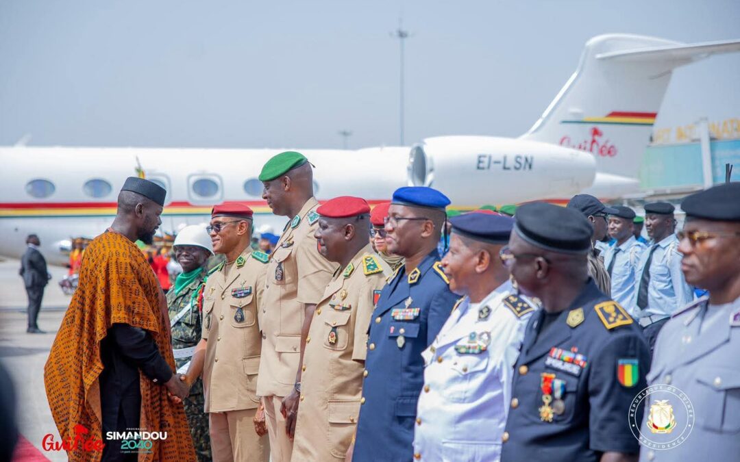 Guinée : après trois semaines d&rsquo;absence, Mamadi Doumbouya a regagné Conakry – Infos-reelles.com